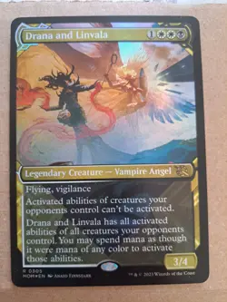 Drana and Linvala - March of the Machine - MOM - NM - MTG - R 0305 - Image 1