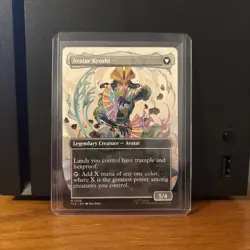 The Legend of Kyoshi (Borderless) FOIL M0358 MTG Avatar: The Last Airbender TLA - Image 2