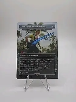Magic the Gathering Secret Lair Final Fantasy #1867 TIDUS'S BROTHERHOOD SWORD - Image 1