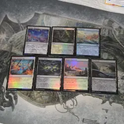 MTG Aetherdrift : Dual Lands Foils Lot • 7 - Image 1