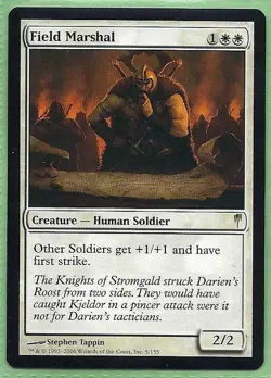 Field Marshal - Cold Snap MTG Magic the gathering - Image 1