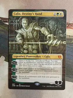 Calix, Destiny's Hand x1 Borderless THB MTG Magic the Gathering - Image 1