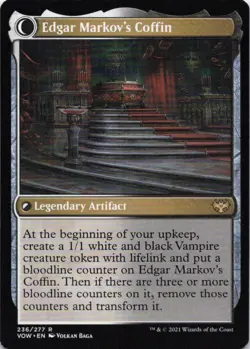 MTG Edgar, Charmed Groom (236) | NM | Innistrad: Crimson Vow {VOW} - Image 2