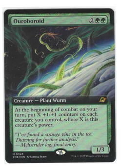 OUROBOROID Extended Art FOIL Edge of Eternities Pack Fresh Mint MTG NM - Image 1
