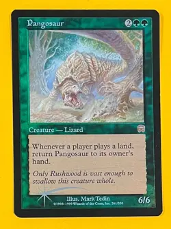 MTG PANGOSAUR (Foil) MERCADIAN MASQUES (OldManMTG 012-433) - Image 1