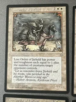 Lost Order Of Jarkeld X4 Ice Age Various Condition See Pics Front Back - Image 2