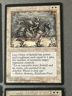 Lost Order Of Jarkeld X4 Ice Age Various Condition See Pics Front Back - Image 3