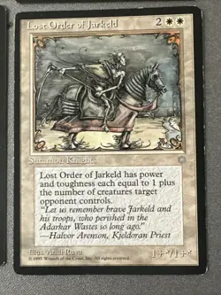 Lost Order Of Jarkeld X4 Ice Age Various Condition See Pics Front Back - Image 4