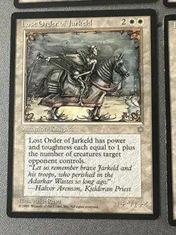 Lost Order Of Jarkeld X4 Ice Age Various Condition See Pics Front Back - Image 5