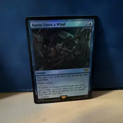 Borne Upon a Wind 0044 Non Foil Rare Lord of the Rings MTG Near Mint - Image 1