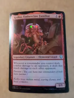 Kediss, Emberclaw Familiar Commander Legends Foil - Image 1