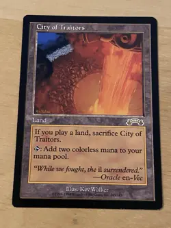 MTG City of Traitors - Exodus #143/143 - Near Mint Regular English - CAD - Image 1