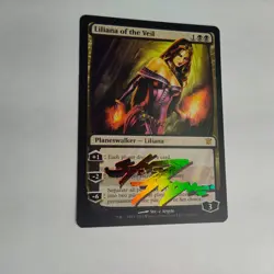 MTG Liliana of the Veil Innistrad - Signed by Artist Steve Argyle: Unicorn Blood - Image 1