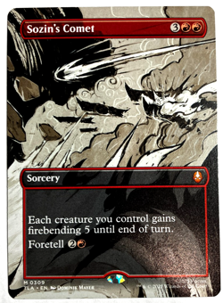 Sozin's Comet Borderless Mythic MTG Avatar The Last Airbender 0309 NM - Image 1