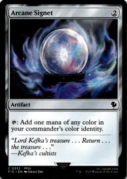 MTG Arcane Signet (0332) Normal NM Commander: FINAL FANTASY Magic 332 - Image 1