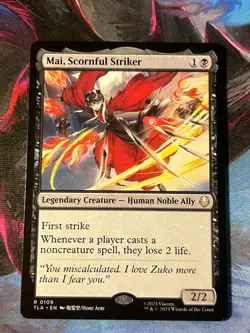 Mai, Scornful Striker - Avatar: The Last Airbender TLA - NM MTG - Image 1