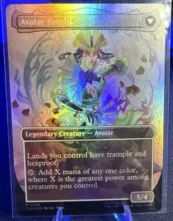 FOIL THE LEGEND OF KYOSHI (BORDERLESS) Avatar: The Last Airbender TLA Magic MTG - Image 2