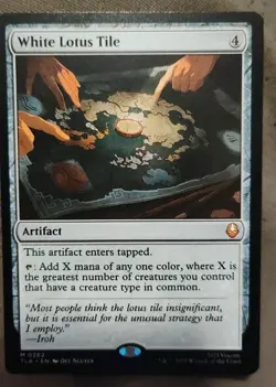 MTG White Lotus Tile Normal Avatar: The Last Airbender # 262 NM - Image 1
