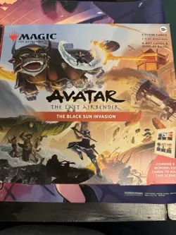 Magic The Gathering Avatar Tea Time Jasmine Dragon Black Sun Invasion Scene Box - Image 2