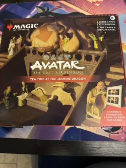 Magic The Gathering Avatar Tea Time Jasmine Dragon Black Sun Invasion Scene Box - Image 3