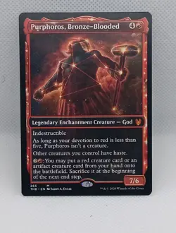 Purphoros, Bronze-Blooded (Showcase) Theros Beyond Death Regular - Image 1