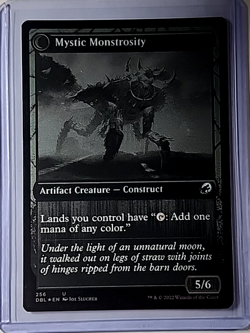 2022 MTG Magic The Gathering Innistrad Double Feature Foil #256 Mystic Skull - Image 2