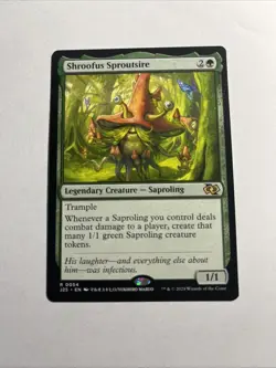 Shroofus Sproutsire (Anime) - Foundations Jumpstart MTG Plus Bonus Rare!!! - Image 1