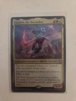 MTG Baylen, the Haymaker Bloomburrow Foil 205 - Image 1