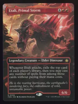 MTG Foundations Etali, Primal Storm (Borderless) #329 Rare - Image 1