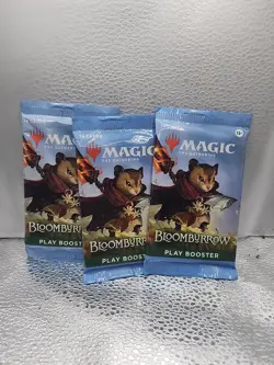 (3-Pack) MTG - Bloomburrow - Set booster pack- New/Factory sealed - Image 1