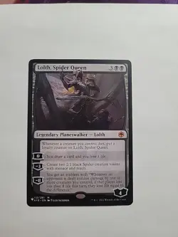 MTG - Lolth, Spider Queen- AFR - Regular Mythic - Image 1