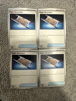 4x Night Stretcher Playset - 061/064 - Shrouded Fable - Pokemon TCG NM Play Set - Image 1