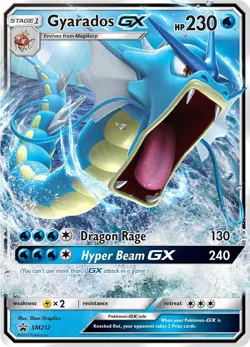 Gyarados GX SM212 Pokemon TCG Black Star Promo - Image 1