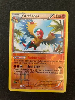Archeops 67/101 Noble Victories Reverse Holo Pokemon TCG - LP+ - Image 1