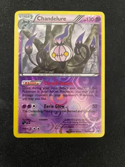 Chandelure 60/101 Reverse Holo Black & White Noble Victories Pokemon TCG - LP+ - Image 1