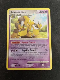 Alakazam 2/123 Pokemon TCG Mysterious Treasures Holo - LP - Image 1