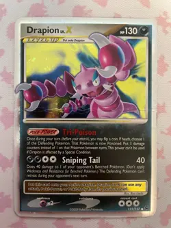 Drapion LV. X 123/127 | Platinum | Ultra Rare | 2009 | Pokemon TCG - HP - Image 1