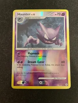 Haunter 50/130 Diamond and Pearl Reverse Holo Pokemon TCG - LP+ - Image 1
