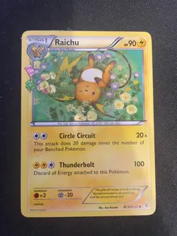 Raichu RC9/RC32 XY Generations Radiant Collection Pokemon TCG - LP+ - Image 1
