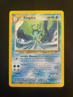 Kingdra 19/64 Neo Revelation Pokemon TCG - LP - Image 1