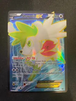 Shaymin EX 106/108 XY Roaring Skies Full Art Ultra Rare Pokemon TCG - LP+ - Image 1