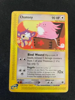 Chansey Expedition 72/165 Uncommon Non-Holo Pokemon TCG - HP - Image 1