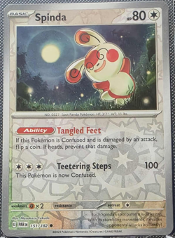Spinda 151/182 Reverse Holo Paradox Rift PAR NM/M Pokemon TCG - Image 1