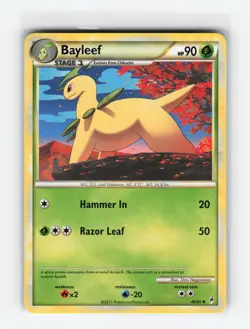 BAYLEEF 40/95 CALL OF LEGENDS POKEMON TCG LP - Image 1