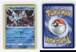 BLACK KYUREM 61/236 COSMIC ECLIPSE REVERSE HOLO RARE POKEMON TCG NM-LP - Image 3