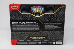 Pokemon Paldean Fates Quaquavel EX Premium Collection W/ 8 Booster Packs - DMGED 820650856341 - Image 4
