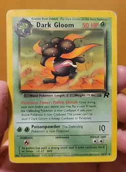 DMG! Pokemon TCG - Dark Gloom 36/82 Unlimited - WOTC Team Rocket - Image 1