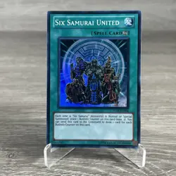 YU-GI-OH Six Samurai United TU05-EN004 Super Rare LP - Image 1