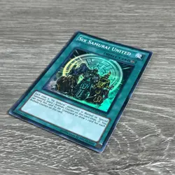 YU-GI-OH Six Samurai United TU05-EN004 Super Rare LP - Image 3