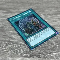 YU-GI-OH Six Samurai United TU05-EN004 Super Rare LP - Image 4